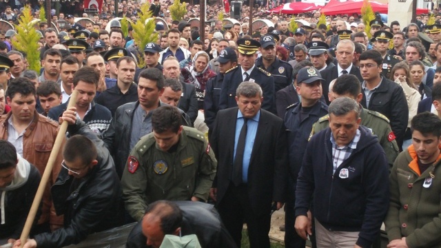 Şehit Pilot Üsteğmen Müjdat Kerem Şahan Cenaze Töreni