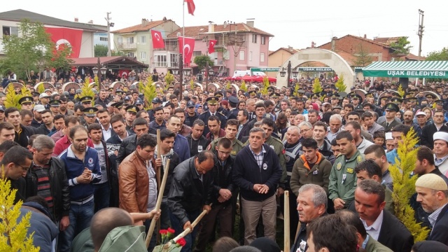 Şehit Pilot Üsteğmen Müjdat Kerem Şahan Cenaze Töreni