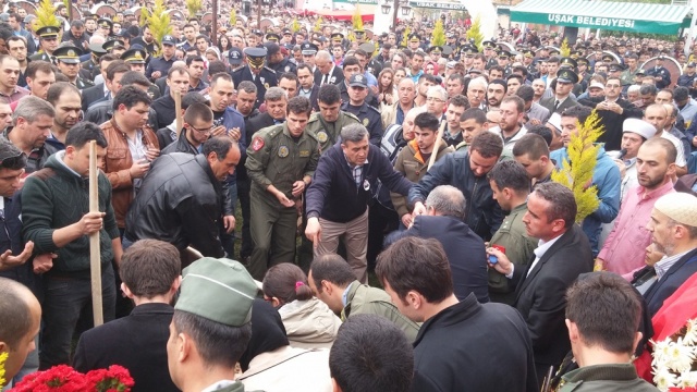 Şehit Pilot Üsteğmen Müjdat Kerem Şahan Cenaze Töreni