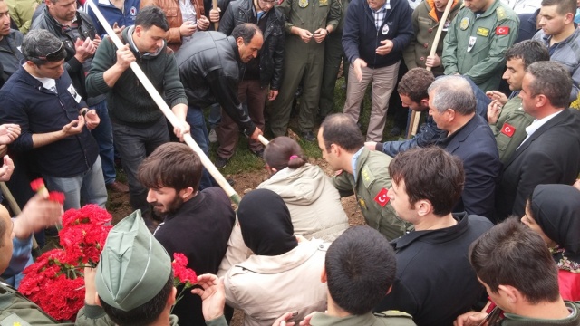 Şehit Pilot Üsteğmen Müjdat Kerem Şahan Cenaze Töreni