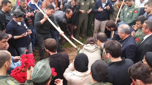 Şehit Pilot Üsteğmen Müjdat Kerem Şahan Cenaze Töreni