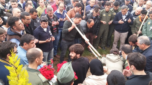 Şehit Pilot Üsteğmen Müjdat Kerem Şahan Cenaze Töreni