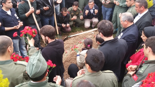 Şehit Pilot Üsteğmen Müjdat Kerem Şahan Cenaze Töreni