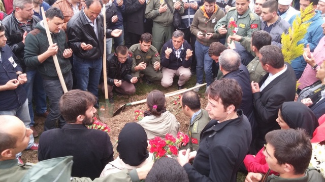 Şehit Pilot Üsteğmen Müjdat Kerem Şahan Cenaze Töreni