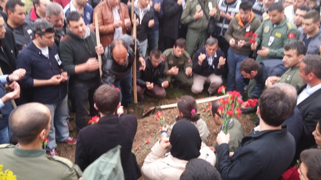 Şehit Pilot Üsteğmen Müjdat Kerem Şahan Cenaze Töreni