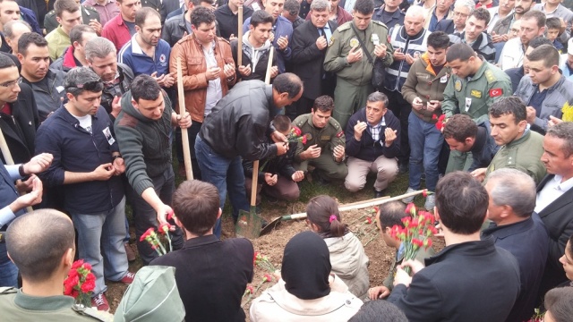 Şehit Pilot Üsteğmen Müjdat Kerem Şahan Cenaze Töreni