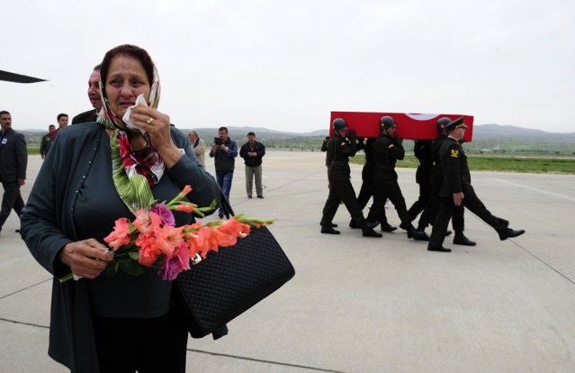 Şehit Pilot Üsteğmen Müjdat Kerem Şahan Cenaze Töreni