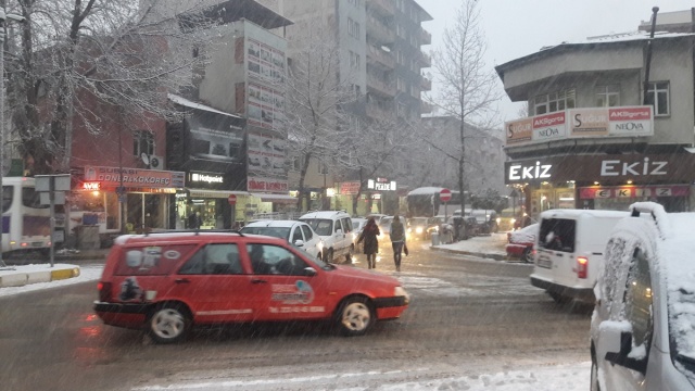 Uşak'ta Kar Yağışı