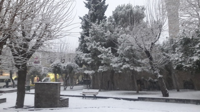 Uşak'ta Kar Yağışı