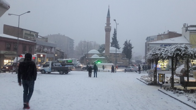 Uşak'ta Kar Yağışı