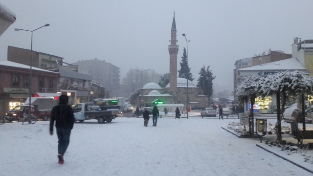 Uşak'ta Kar Yağışı
