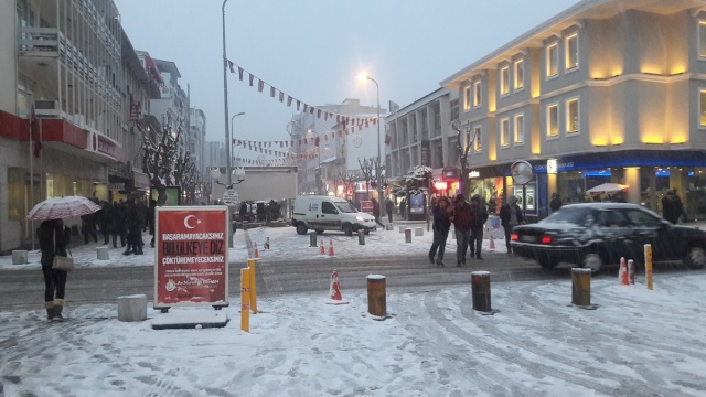 Uşak'ta Kar Yağışı