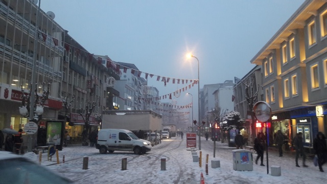Uşak'ta Kar Yağışı