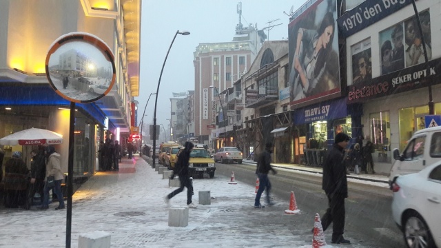 Uşak'ta Kar Yağışı