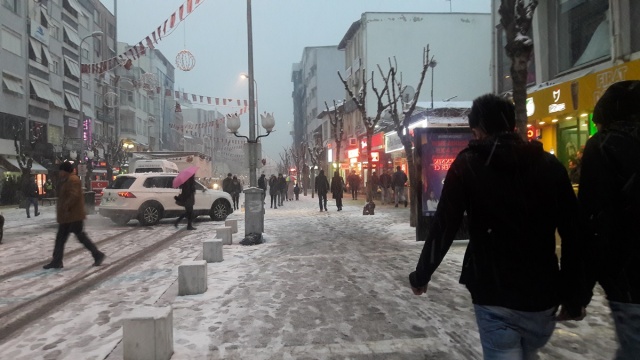 Uşak'ta Kar Yağışı