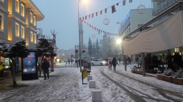 Uşak'ta Kar Yağışı
