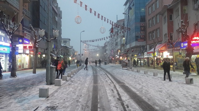 Uşak'ta Kar Yağışı