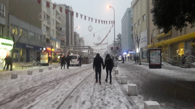 Uşak'ta Kar Yağışı