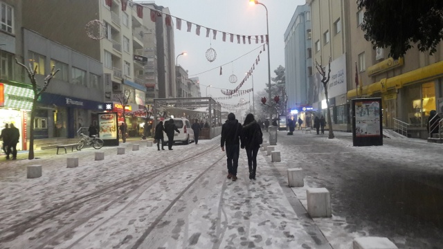 Uşak'ta Kar Yağışı