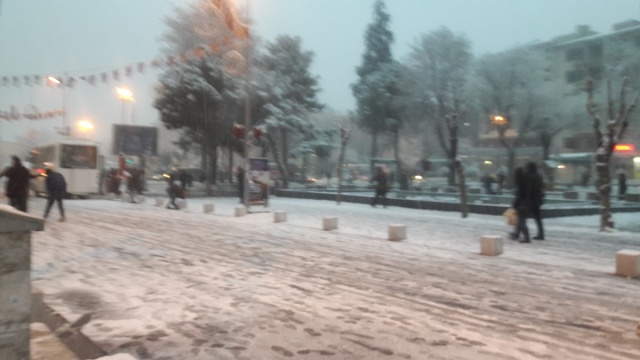Uşak'ta Kar Yağışı