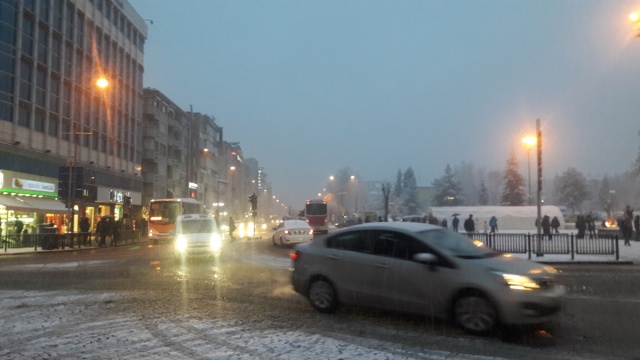 Uşak'ta Kar Yağışı