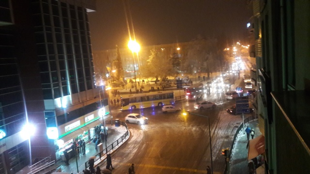 Uşak'ta Kar Yağışı