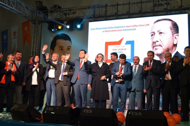 AK Parti Uşak Aday tanıtım töreni