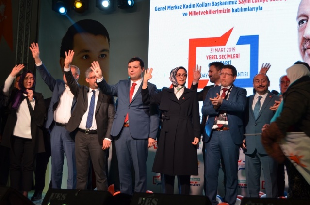 AK Parti Uşak Aday tanıtım töreni