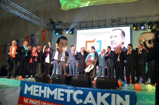 AK Parti Uşak Aday tanıtım töreni