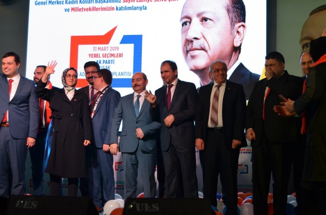 AK Parti Uşak Aday tanıtım töreni