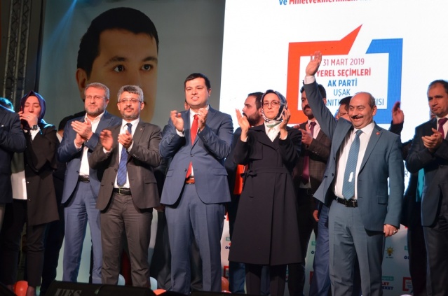 AK Parti Uşak Aday tanıtım töreni