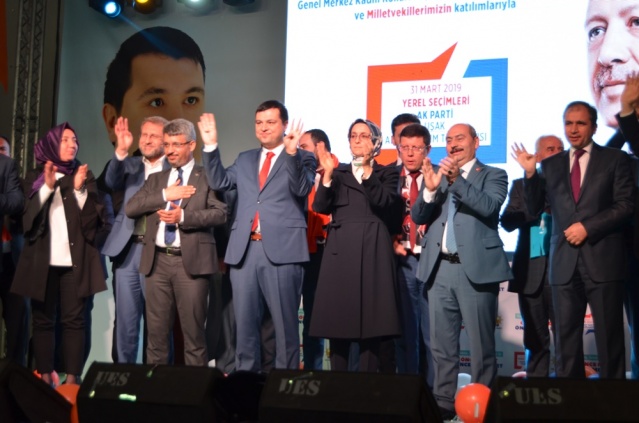 AK Parti Uşak Aday tanıtım töreni