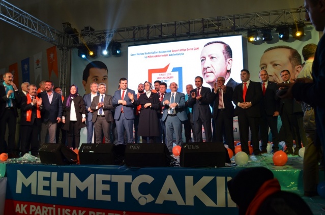 AK Parti Uşak Aday tanıtım töreni