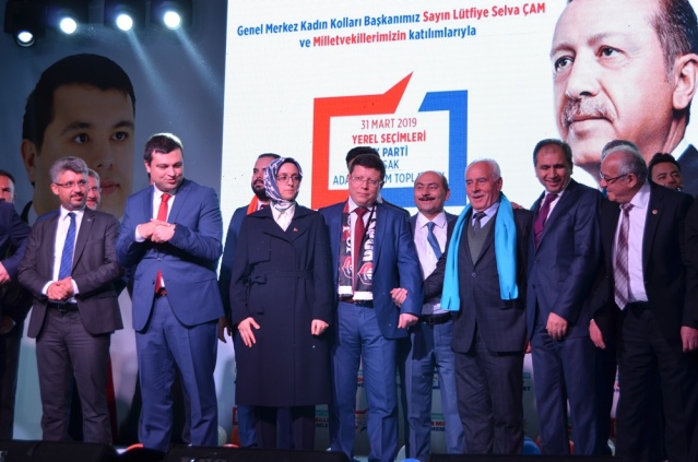 AK Parti Uşak Aday tanıtım töreni