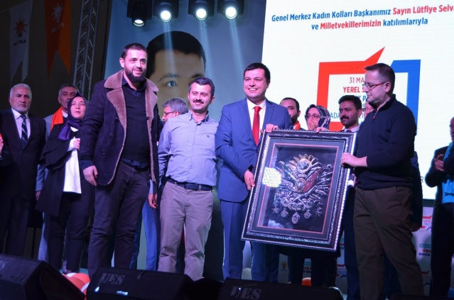 AK Parti Uşak Aday tanıtım töreni