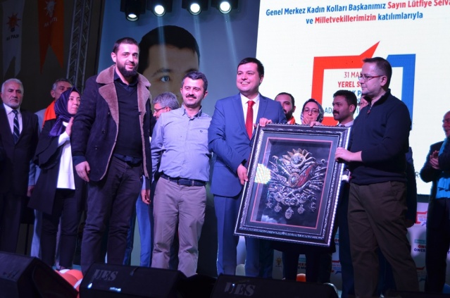 AK Parti Uşak Aday tanıtım töreni