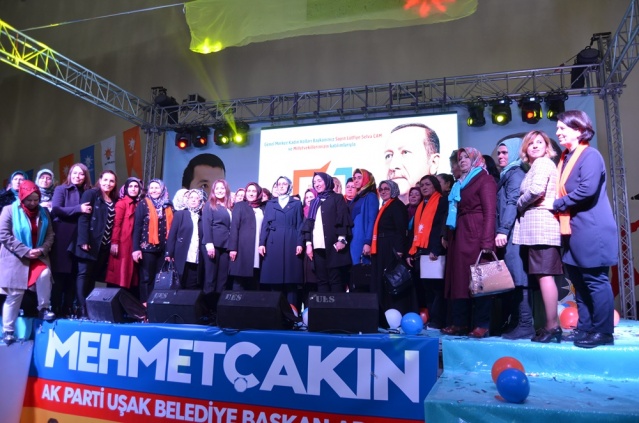 AK Parti Uşak Aday tanıtım töreni