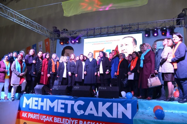 AK Parti Uşak Aday tanıtım töreni