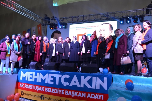 AK Parti Uşak Aday tanıtım töreni