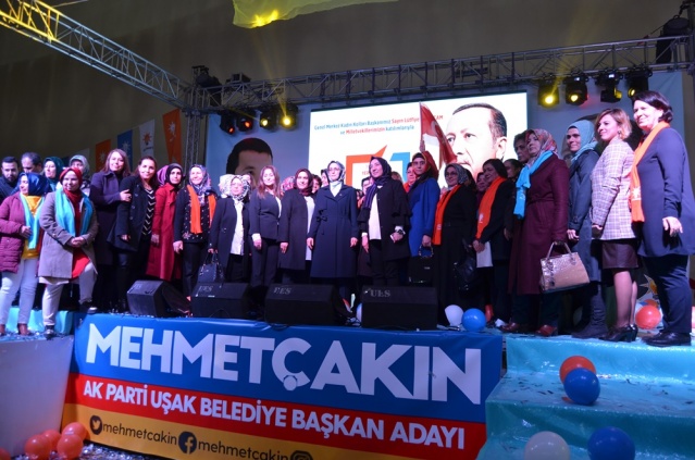 AK Parti Uşak Aday tanıtım töreni