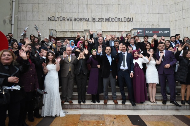 Sevgililer Gününde "evet" dediler