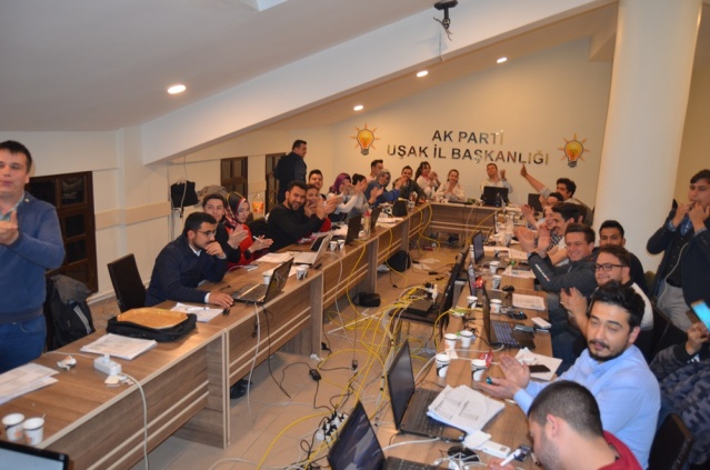 UŞAK'TA AK PARTİ KAZANDI