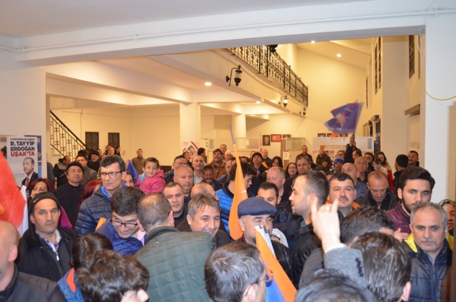 UŞAK'TA AK PARTİ KAZANDI