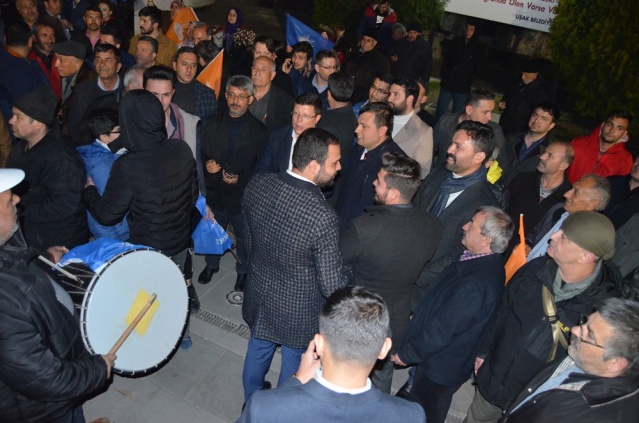 UŞAK'TA AK PARTİ KAZANDI