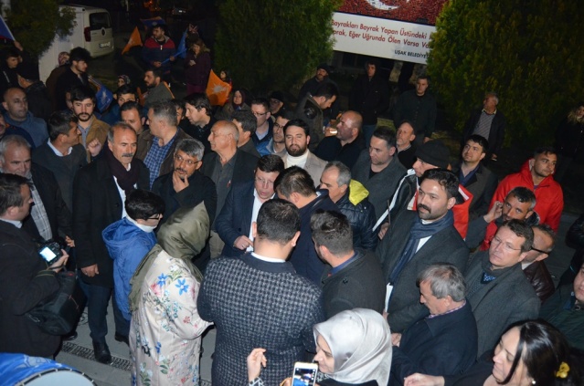 UŞAK'TA AK PARTİ KAZANDI