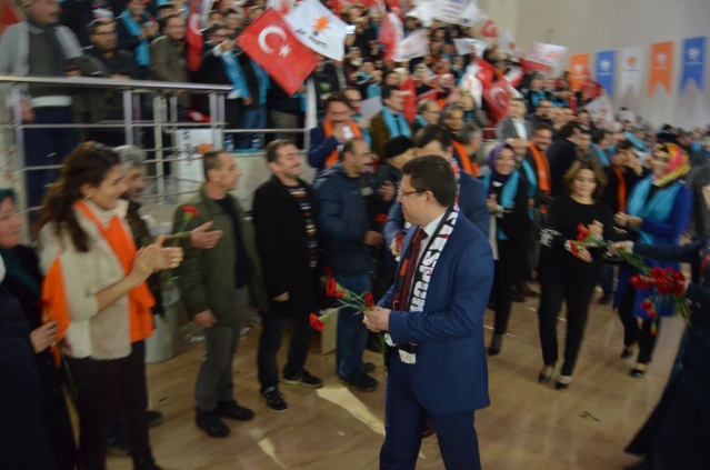 AK Parti Uşak Aday tanıtım töreni