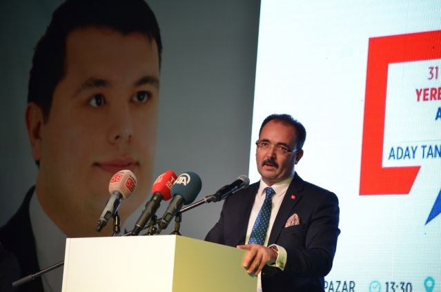 AK Parti Uşak Aday tanıtım töreni