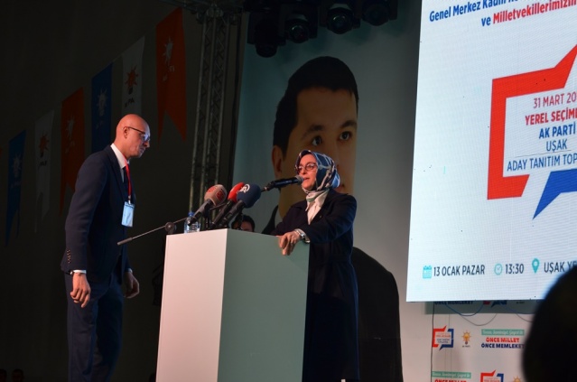AK Parti Uşak Aday tanıtım töreni