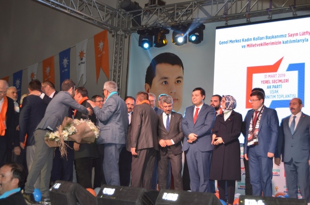 AK Parti Uşak Aday tanıtım töreni