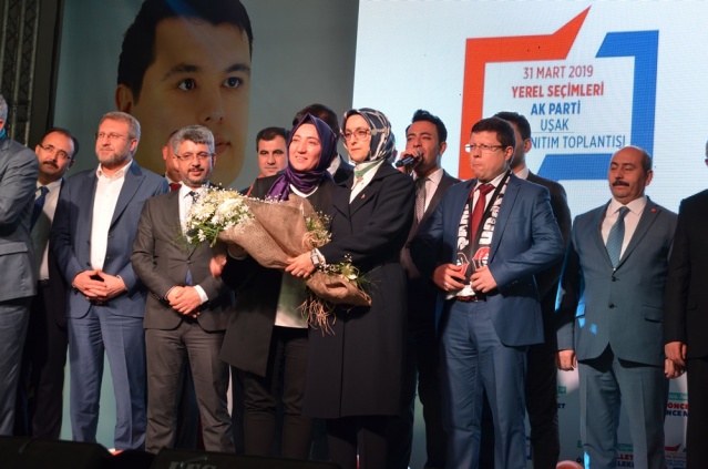 AK Parti Uşak Aday tanıtım töreni